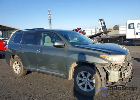 2013 Toyota Highlander Base из США, поврежденный, VIN 5TDZA3EH7DS038669
